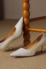 Veloura - Pointed Leather Pumps
