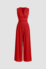 Elowen - Elegant Wide Leg Jumpsuit
