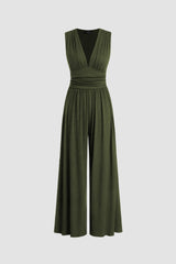 Elowen - Elegant Wide Leg Jumpsuit