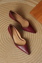 Elarisse - Luxe Leather Pumps