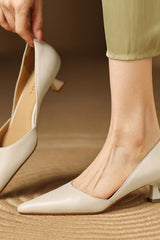 Elarisse - Luxe Leather Pumps