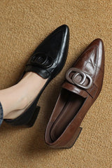 Aureline - Luxe Leather Flats