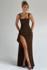 Aria – Elegant High-Slit Evening Dress