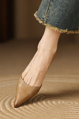 Elarisse - Luxe Leather Pumps