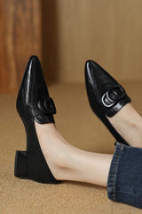 Aureline - Luxe Leather Flats