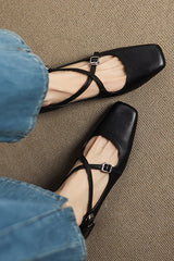 Velmira - Vintage Strap Heels
