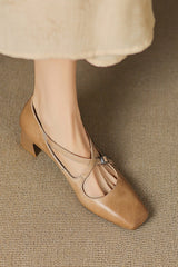 Velmira - Vintage Strap Heels