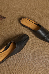 Brunelle - Woven Leather Flats