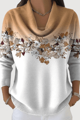Celeste – Floral Elegance Knit Sweater