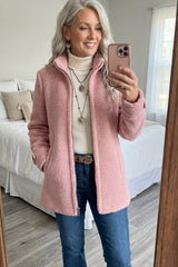 Alessia – Cosy Elegance Teddy Jacket
