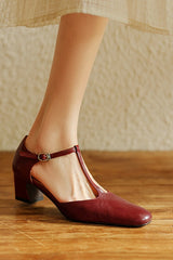 Marovelle - Vintage Leather Pumps