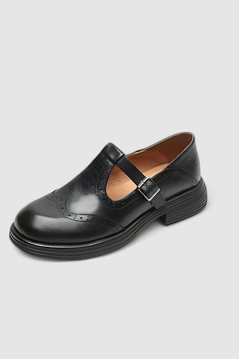 Classic Mary Jane Shoes - Black