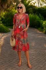Isolde - Stylish Midi Dress