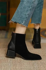 Frosted - Leather Boots