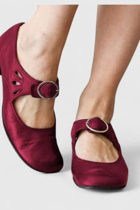 Celestine Classic Shoes - Red