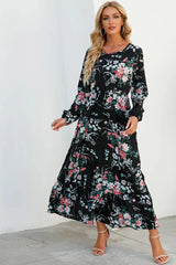 Rosabelle – Vintage Bloom Maxi Dress