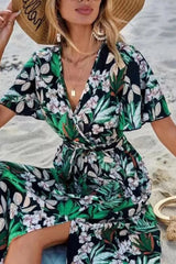 Tropelle – Tropical Wrap Maxi Dress