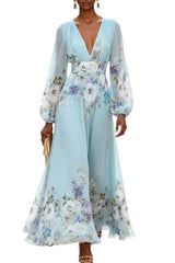 Seraphina – Floral Grace Maxi Dress