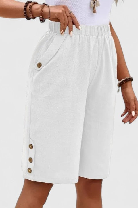Comfortable Shorts - White