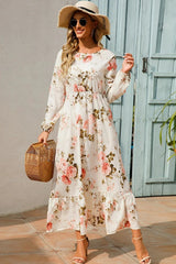 Rosabelle – Vintage Bloom Maxi Dress