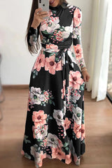 Noirabelle – Midnight Bloom Maxi Dress