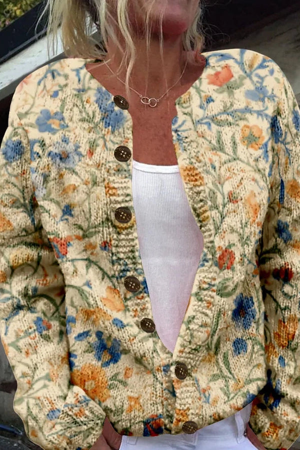 Ophelia – Chic Embroidered Cardigan