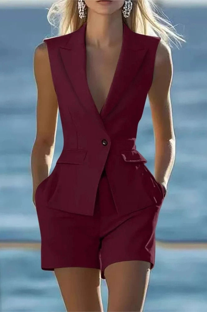 The Positano – Summer Shorts Suit