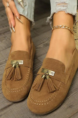 Velora – Classic Tassel Loafers