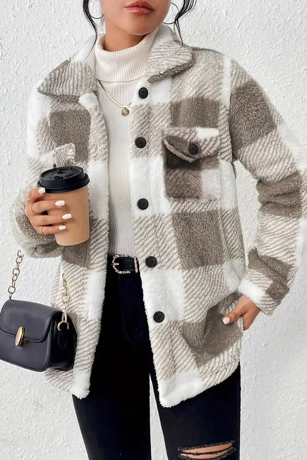 Martina - Stylish Fleece Jacket