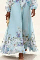 Seraphina – Floral Grace Maxi Dress