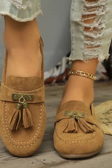Velora – Classic Tassel Loafers