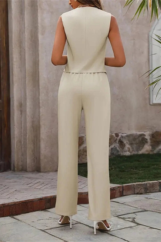 The Milan – Timeless Cream Suit