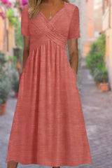 Elisea – Elegant Flow Midi Dress
