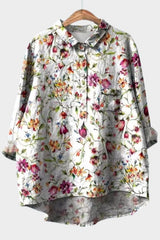 Sia - Vintage Floral Blouse