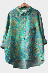 Sia - Vintage Floral Blouse