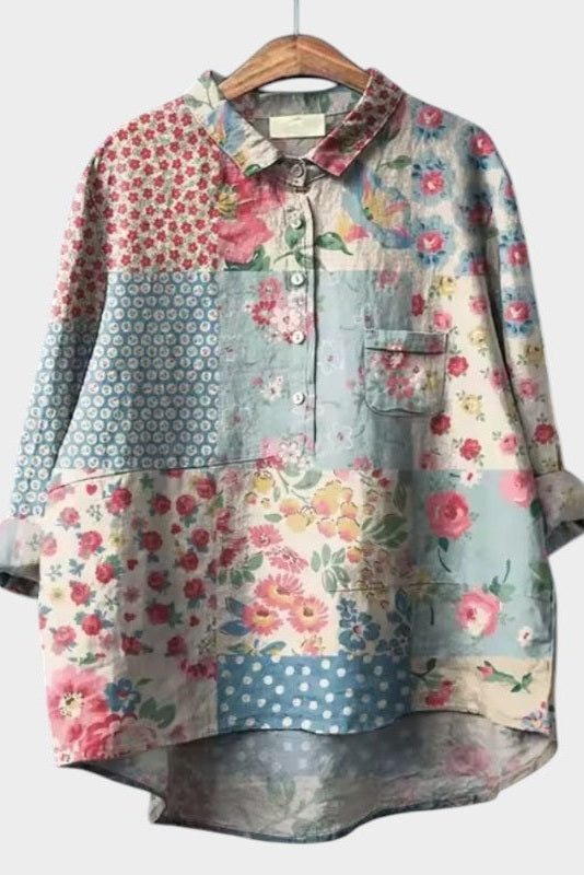 Ronja - Floral Vintage Blouse