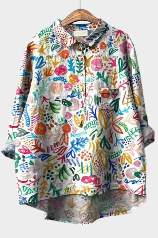Ronja - Floral Vintage Blouse