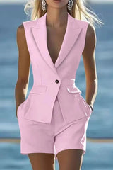 The Positano – Summer Shorts Suit