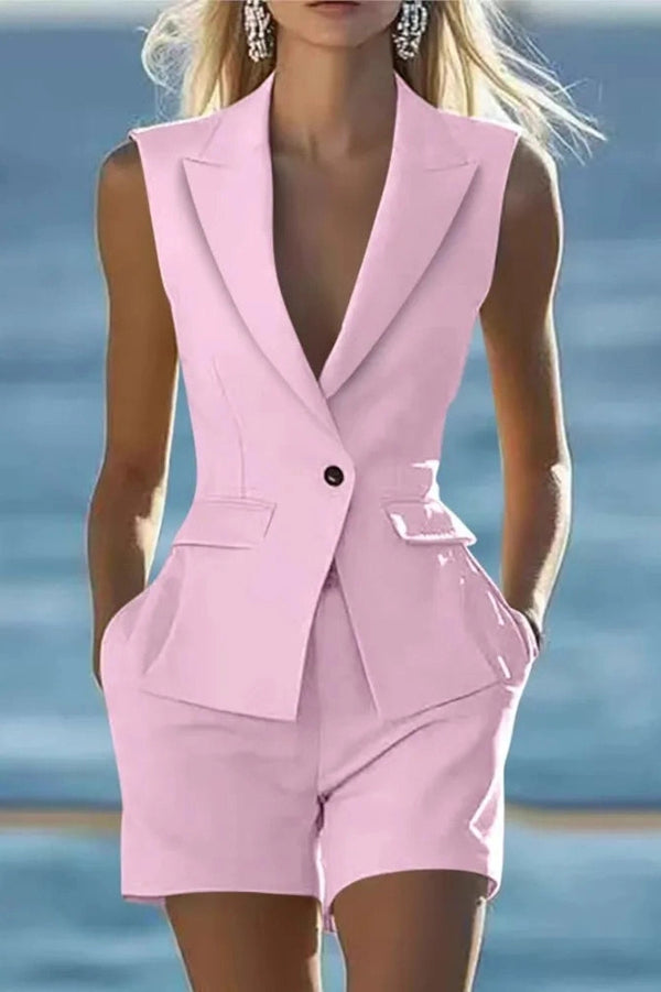 The Positano – Summer Shorts Suit