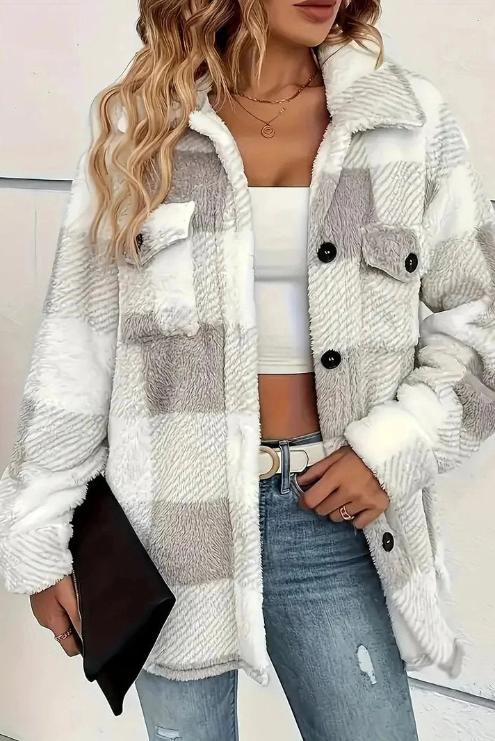 Martina - Stylish Fleece Jacket
