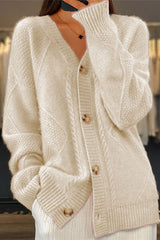 Elina – Soft Button Knit Cardigan