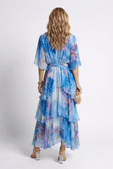 Aquarelle - Watercolour Layered Maxi Dress
