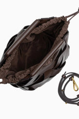 Liora – Woven Leather Statement Bag