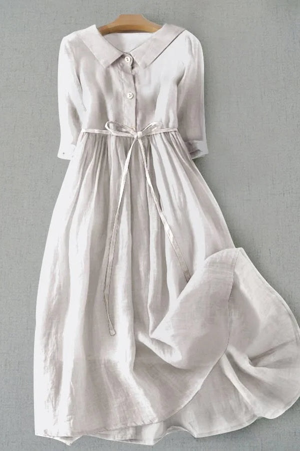 Celeste – Waist Tie Dress