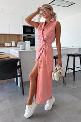 Isabelle - Maxi Denim Dress