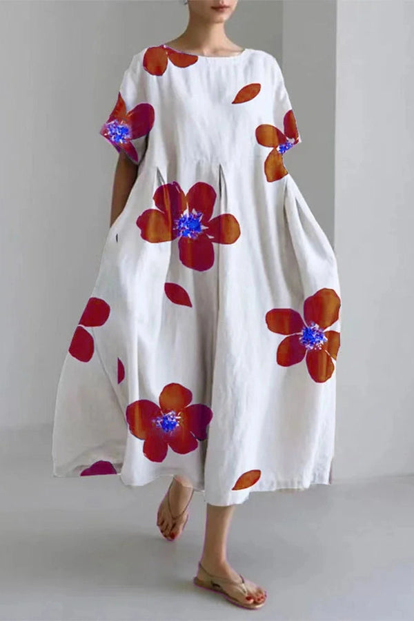 Wildflower Glow – Tummy Coverage Dress