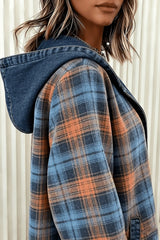 Selora – Hooded Check Overshirt