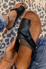 Marisa - Vintage Cross-Strap Comfort Sandals