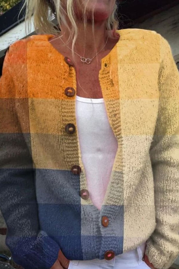 Orla - Geometric Cardigan