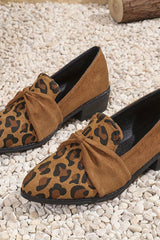 Bellamy – Leopard Accent Loafers